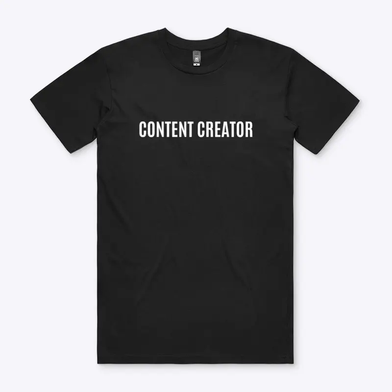 Content Creator T-shirt 